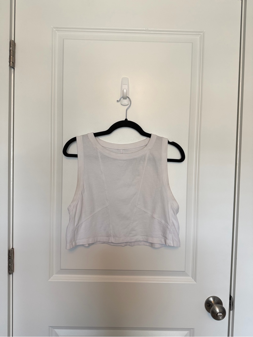 Offline by Aerie Crop Seamed Cotton Muscle Tank
